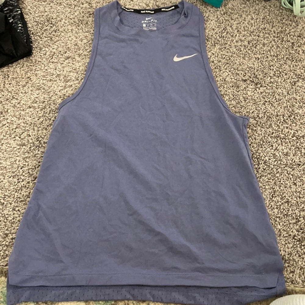 Dri fit Purple Nike Running Tank